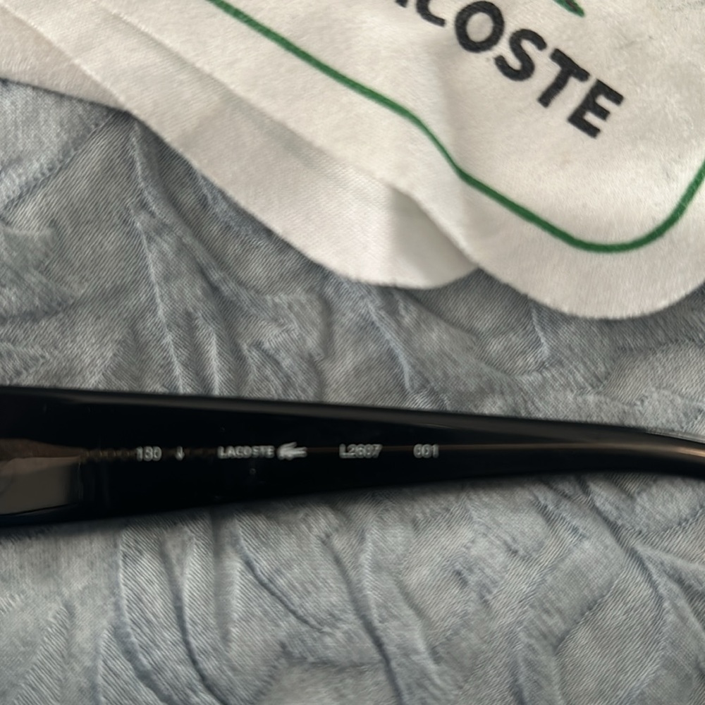 Lacoste glasses RX ready - Picture 3 of 4